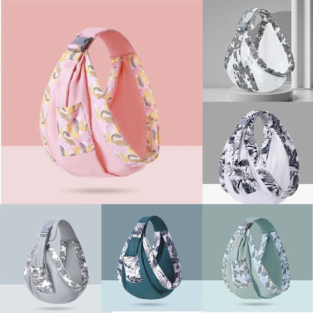 Three Usages Baby Carrier Mesh Fabric Newborn Sling Infant Nursing Cover  Baby