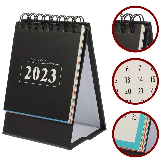 2023 FLIP CALENDAR Flipping Calendar 2023 Desktop Easel Desktop Decor