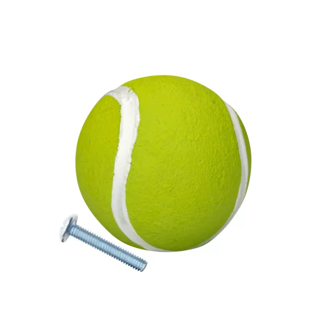 5 pack Team Collection Tennis Sport Cabinet Hardware Drawer Door Knob 1-1/4"