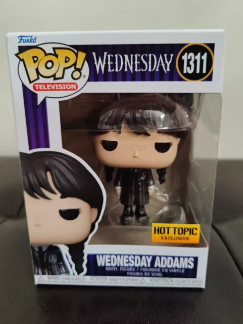 IN HAND Funko Pop! Netflix Wednesday Addams Metallic #1311 Hot Topic Exclusive
