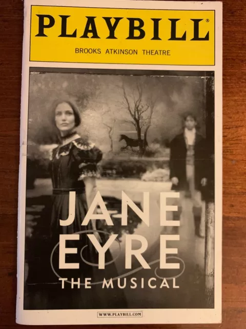 JANE EYRE THE MUSICAL 2000 Broadway Musical Playbill Program NewYork NYC Theatre