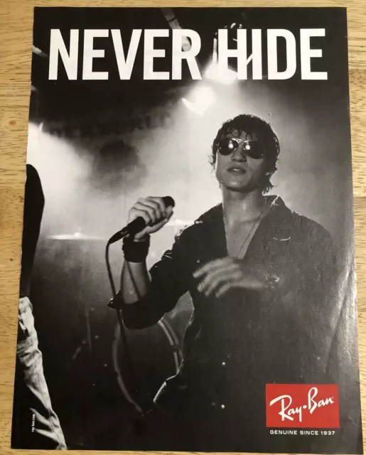 2007 Ray-Ban - NEVER HIDE - Full-Page Magazine Ad