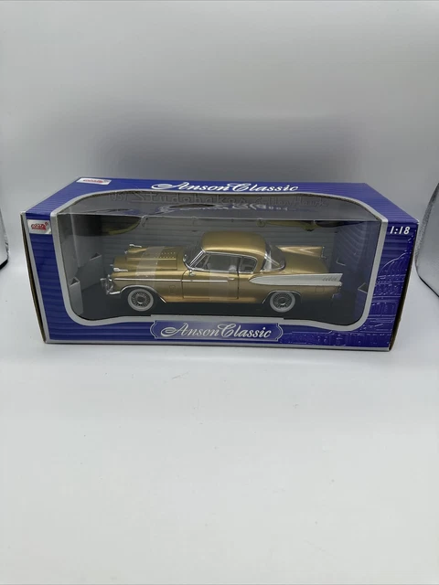 Studebaker Golden Hawk 1957 Anson Classic Collectible Car Models 1:18 Die Cast