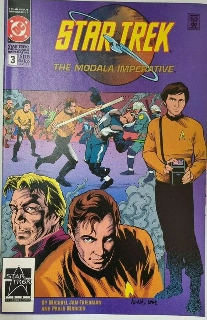 DC Comics Star Trek The Modala Imperative 1991 # 1,2,3 (3 Comics )