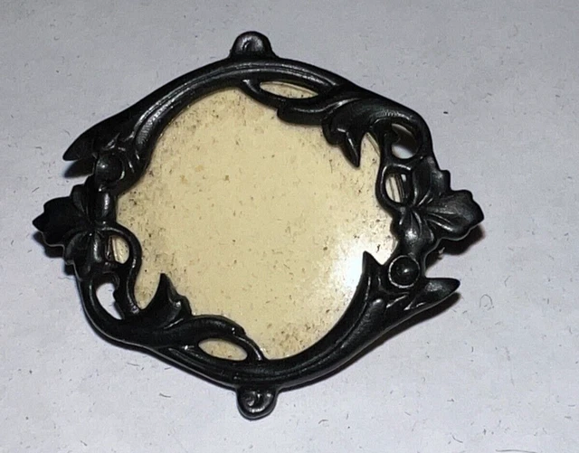 Broche de deuil porte-photo  époque Napoléon III