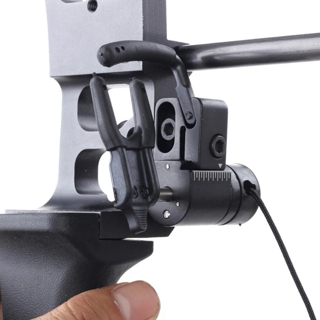 Lot De 6 Supports à Flèches Pour Arc Classique (main Droite) - Plastique Noir Avec Adhésif - Plus Pratique Qu'un Support Magnétique