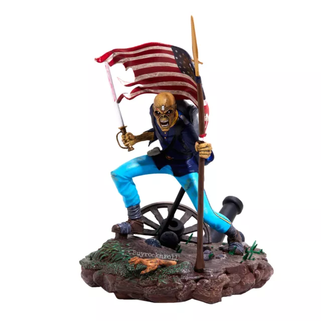 Iron Maiden Incendium RPG Legacy Beast American Flag Trooper Eddie Statue Figure