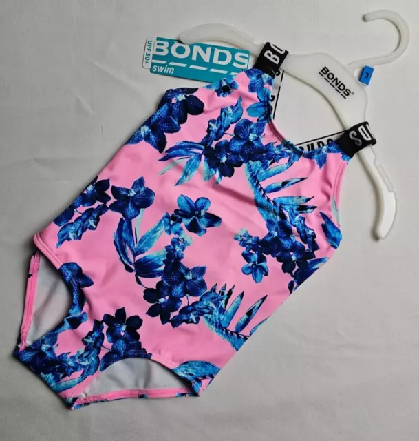 Bonds Baby girls Rare Floral Print Bathers Size 3 BNWT