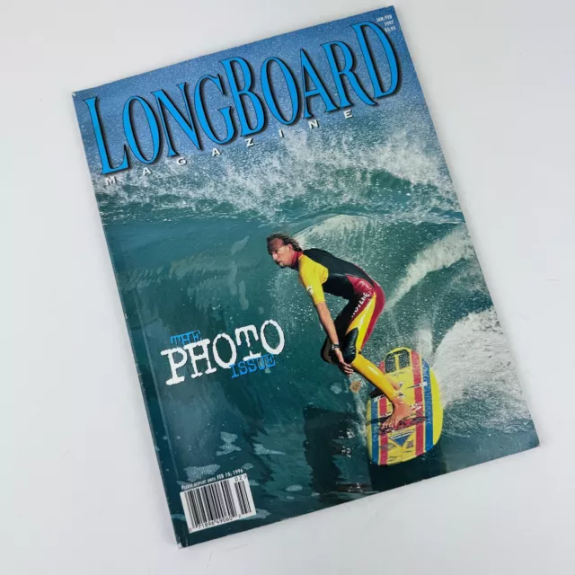 Longboard Magazine 1997 The Photo Issue January February Surfing Vol 4 No 6 Vtg