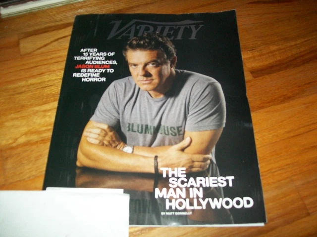 OCTOBER 2025 Variety Magazine Jason Blum Cover Blumhouse