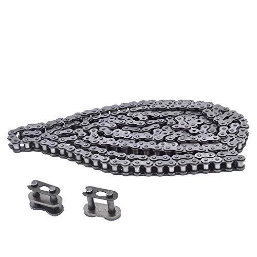 New #40 Roller Chain 10 Feet with 2 Connecting Links Fit for Go Kart and Mini...