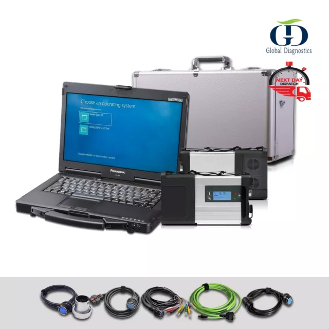 2023 09 Mercedes MB Star Xentry C5 DOIP Diagnostic System Full Package CF54 KIT