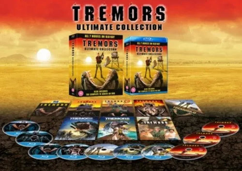 Tremors Complete Movie Collection + TV Limited Edition Region B Blu-ray + DVD