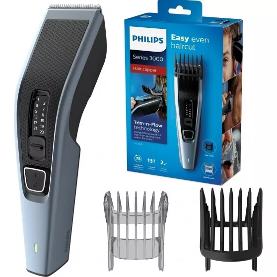 Taglia capelli Dual Cut Philips HC3530/15 Hair Styling con Pettine regolabarba