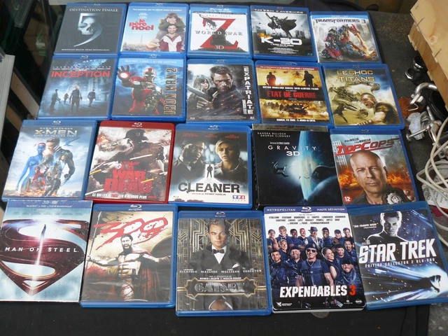 Lot De 20 Dvd Blu-Ray Disc
