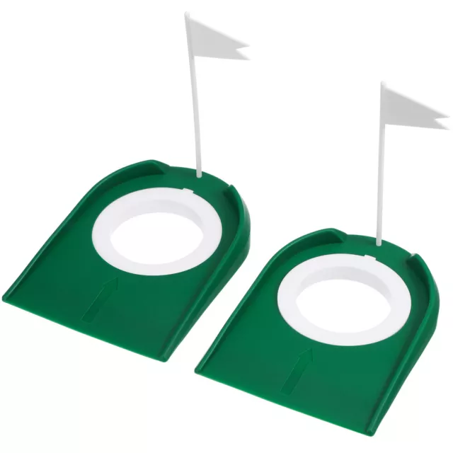2 pz Coppe da Golf Per Mettere Golf Indoor Allenatore Aiuti Staccabili
