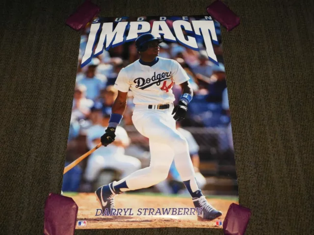 Costacos Brothers Darryl Strawberry Sudden Impact 6 x 4 Mini Poster