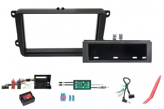 Auto Radio Einbauset Adattatore Volante, Autoradio Compatibile Con VW Touran 1T