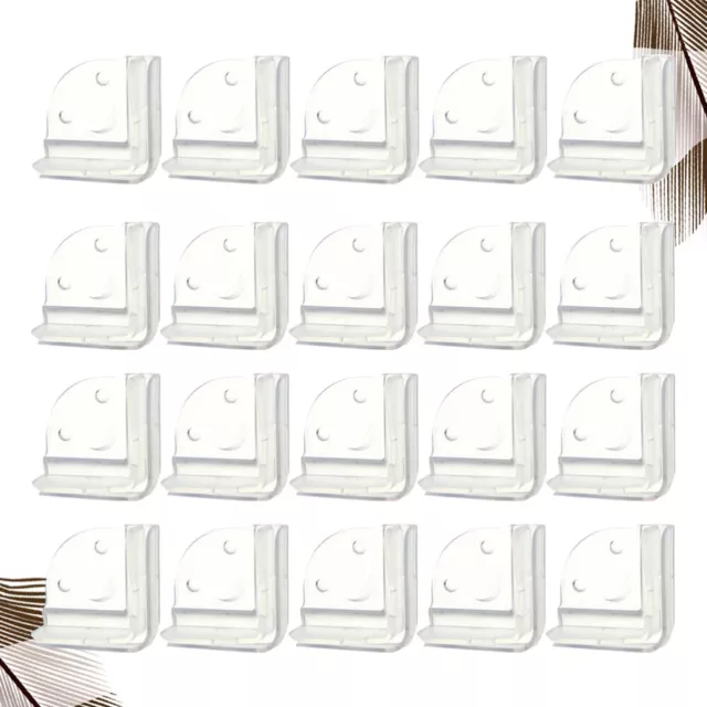 20 Pcs Silicone Corner Protector Kid Safe and Guards Baby Table Desk
