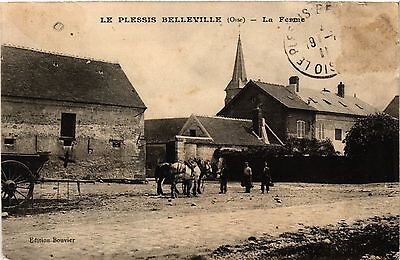 CPA le plessis Belleville-Farm (259482)