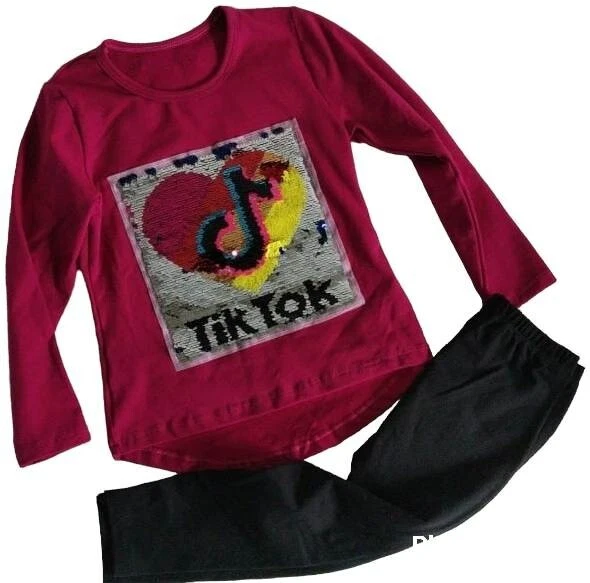 Completo T.shirt Bambina Girabrilla + Leggings Fuseaux