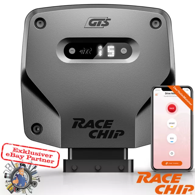 RaceChip GTS+ App Chiptuning für VW Polo V (6R, 6C) (2009-2017) 2.0 R WRC 220PS