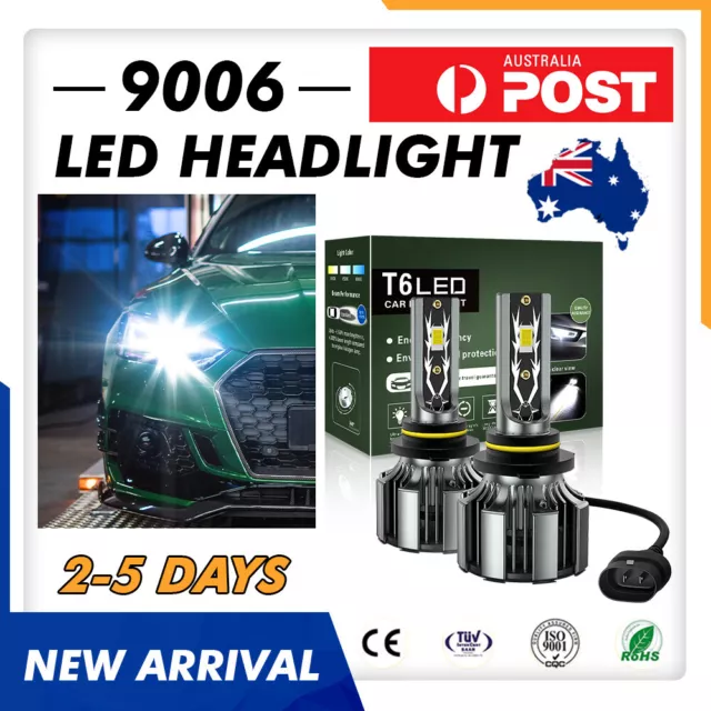 2* HB4 LED Headlight Globes 10000LM Low Beam for Mitsubishi Lancer 2007-2017`