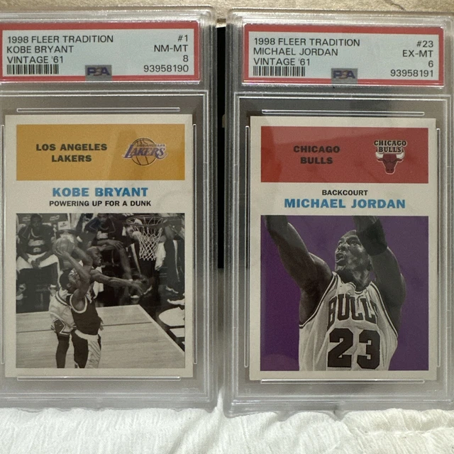 Michael Jordan 199899 せまく Fleer Vintage 