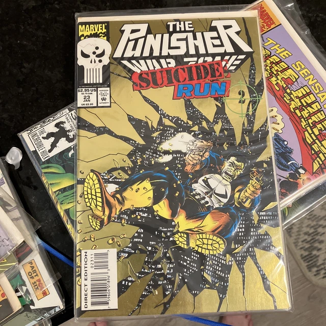 Punisher War Zone #23 Direct Market Edition ~ NEAR MINT NM ~ 1994 Marvel Comics