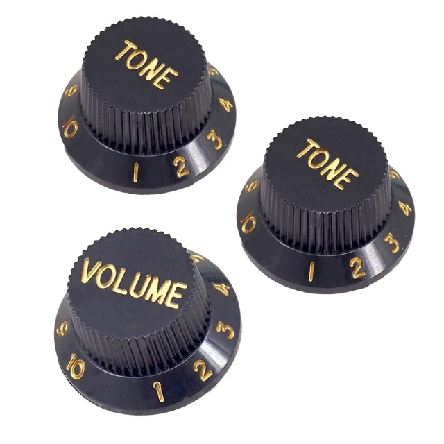 Améliorez vos performances électriques pour guitare avec 3 boutons de volume e