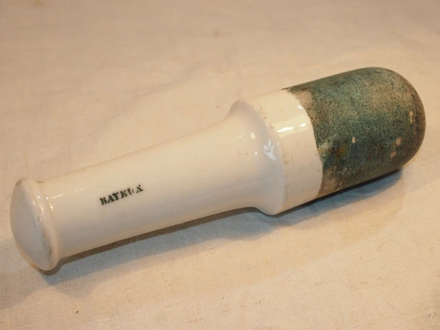ANCIEN MORTIER EN faïence de Bayeux et Pilon GDV EUR 17,00 - FR
