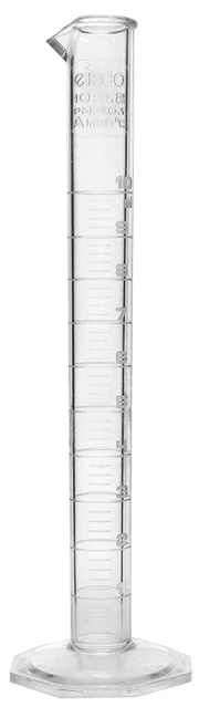 Graduated Cylinder 10ml - Class A TPX Plastic