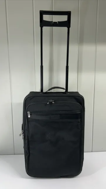Hartmann Intensity 2 Wheeled Carry On Luggage Black Ballistic Nylon 22”