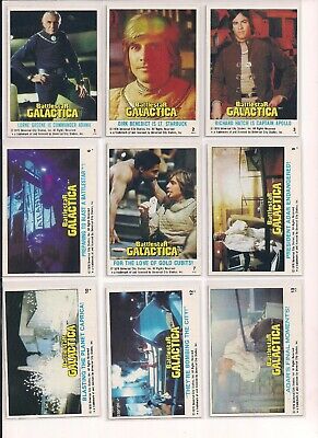 1978 Battlestar Galactica Trading Cards Singles U Pick / Choose From List CHOICE