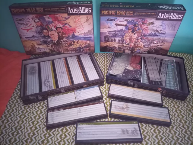 AXIS AND ALLIES 1940 (second edition) europe + pacific - Wizard of the  coast EUR 270,00 - PicClick IT