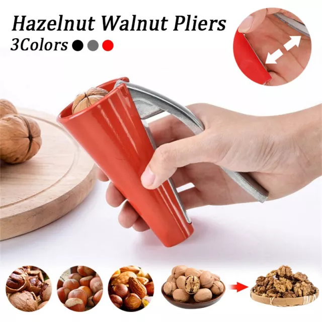 Hazelnut Walnut Pliers Nut Cracker Clip Sheller Opener Cutter Clamp Plier Tool