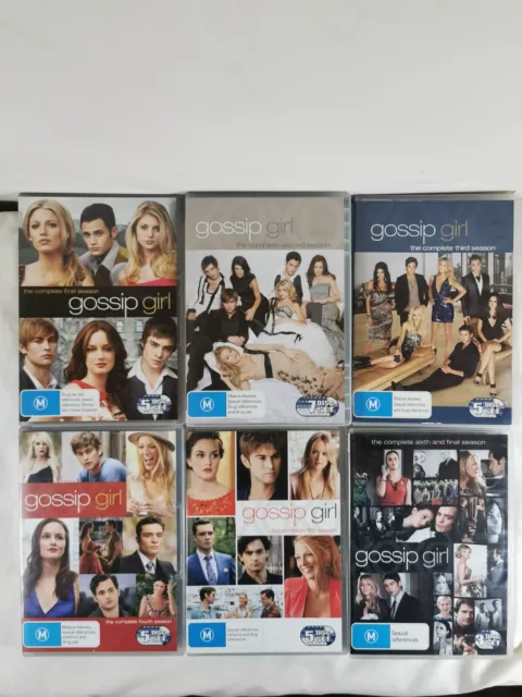 GOSSIP GIRL TV Series The Complete Series 1 6 R4 DVD VGC free Tracking AU 35.00 PicClick AU