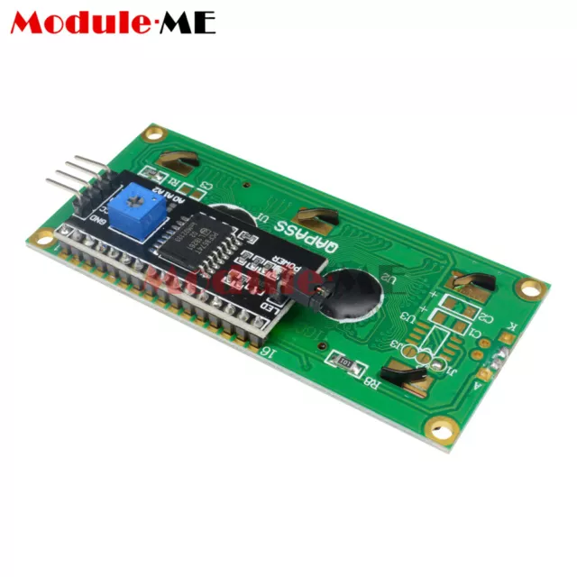 I2C 1602 LCD Board Module 16x2 Character LCD Display Module HD44780 Controller 3