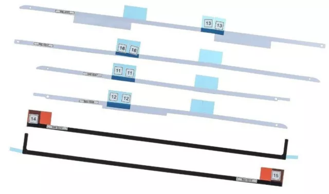 Apple iMac 27-inch A1419 LCD Screen Adhesive Strips Tape Stickers Set