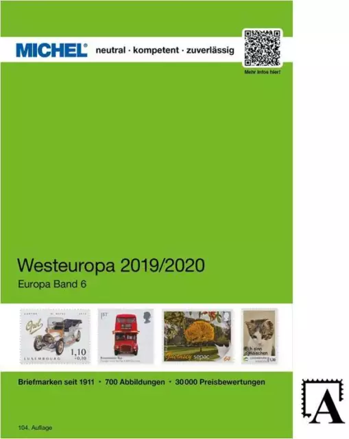 MICHEL 2019/2020 Katalog catalogue Großbritannien Irland Benelux NEU