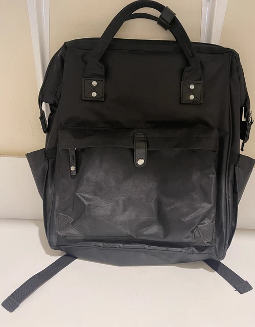 Black Baby Changing Bag  Backpack changing bag good condition