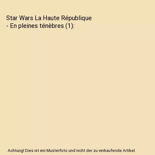 Star Wars La Haute République - En pleines ténèbres (1), Gray, Claudia