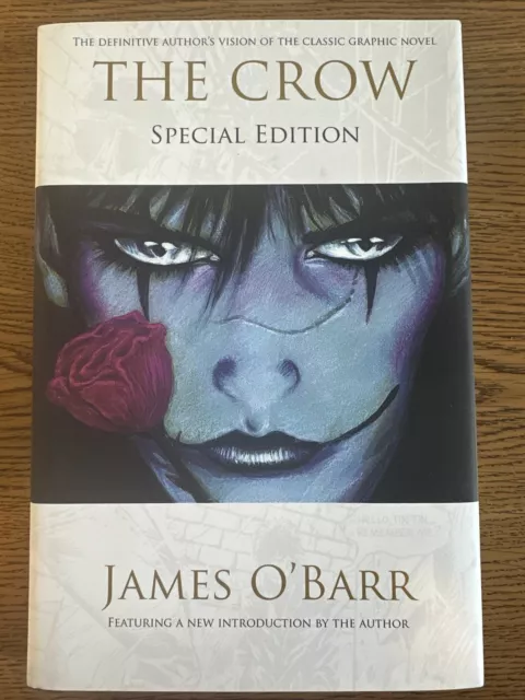 The Crow SIGNED James O'Barr Special Edition Hardcover HC Graphic Novel Book