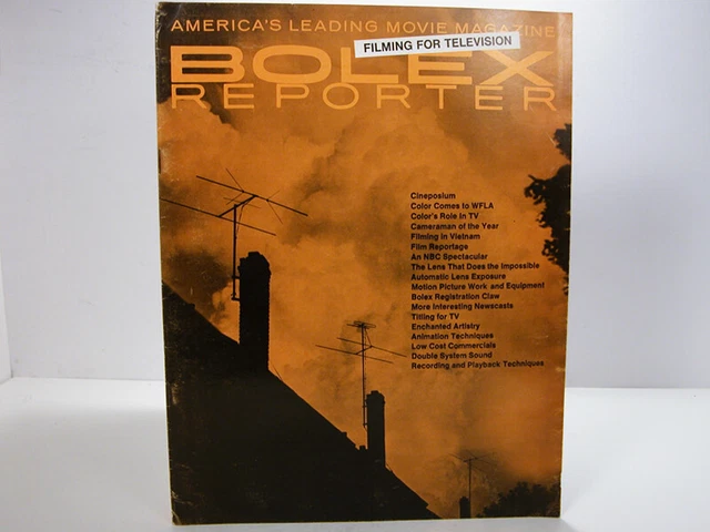 Vintage BOLEX REPORTER Magazine Nice Look Back!