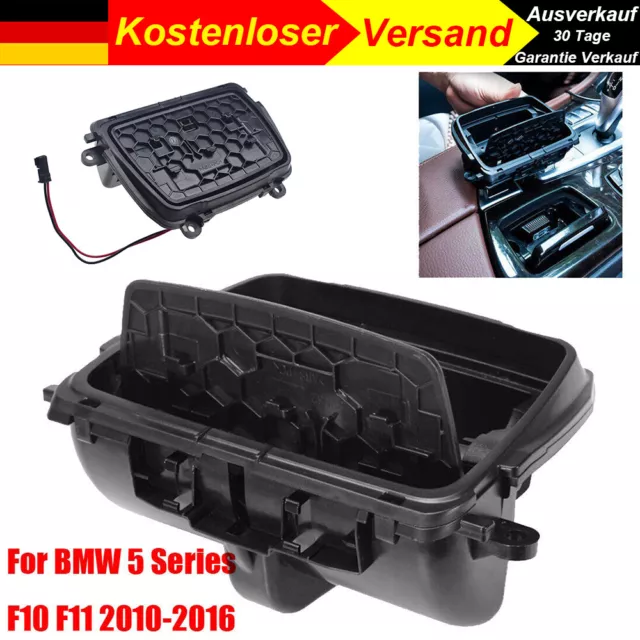 Aschenbecher Mittelkonsole Schwarz Vorne 51169206347 Für BMW 5er F10 F18 F11 520