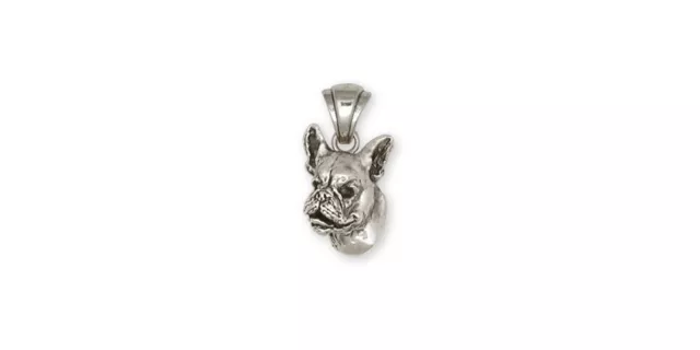 Boston Terrier Pendant Jewelry Sterling Silver Handmade Dog Pendant BT14-P