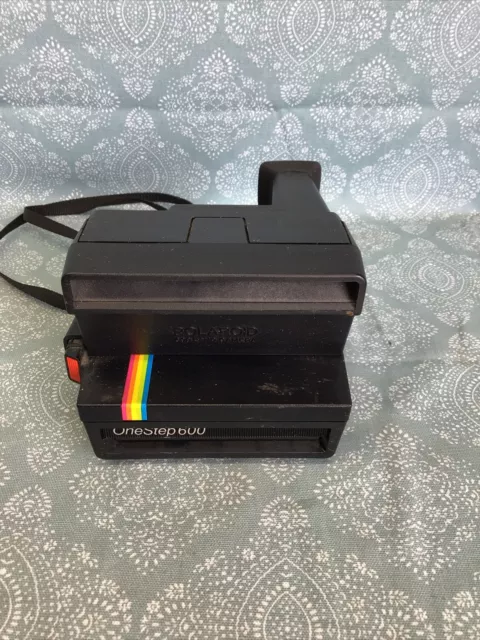 Polaroid One Step 600 Land Camera With Strap Instant Camera