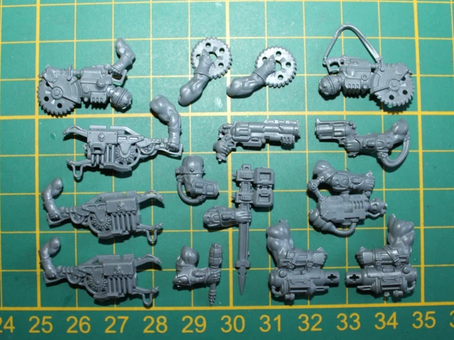 Warhammer Necromunda 15 pièces House Goliath non peintes