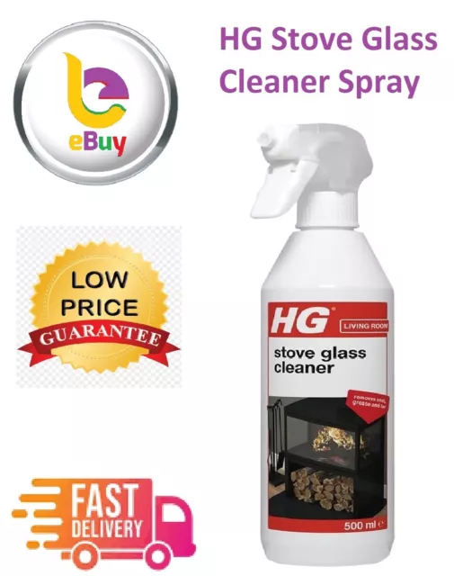 HG Stove Glass Cleaner Spray Cleaning Windows Wood Burners Glass Cleaner 500 Ml