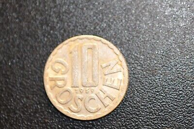 1959 Republik Osterreich 10 Groschen Coin!   Cc469Xxx